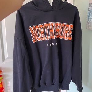 Oversized Navy Hoodie